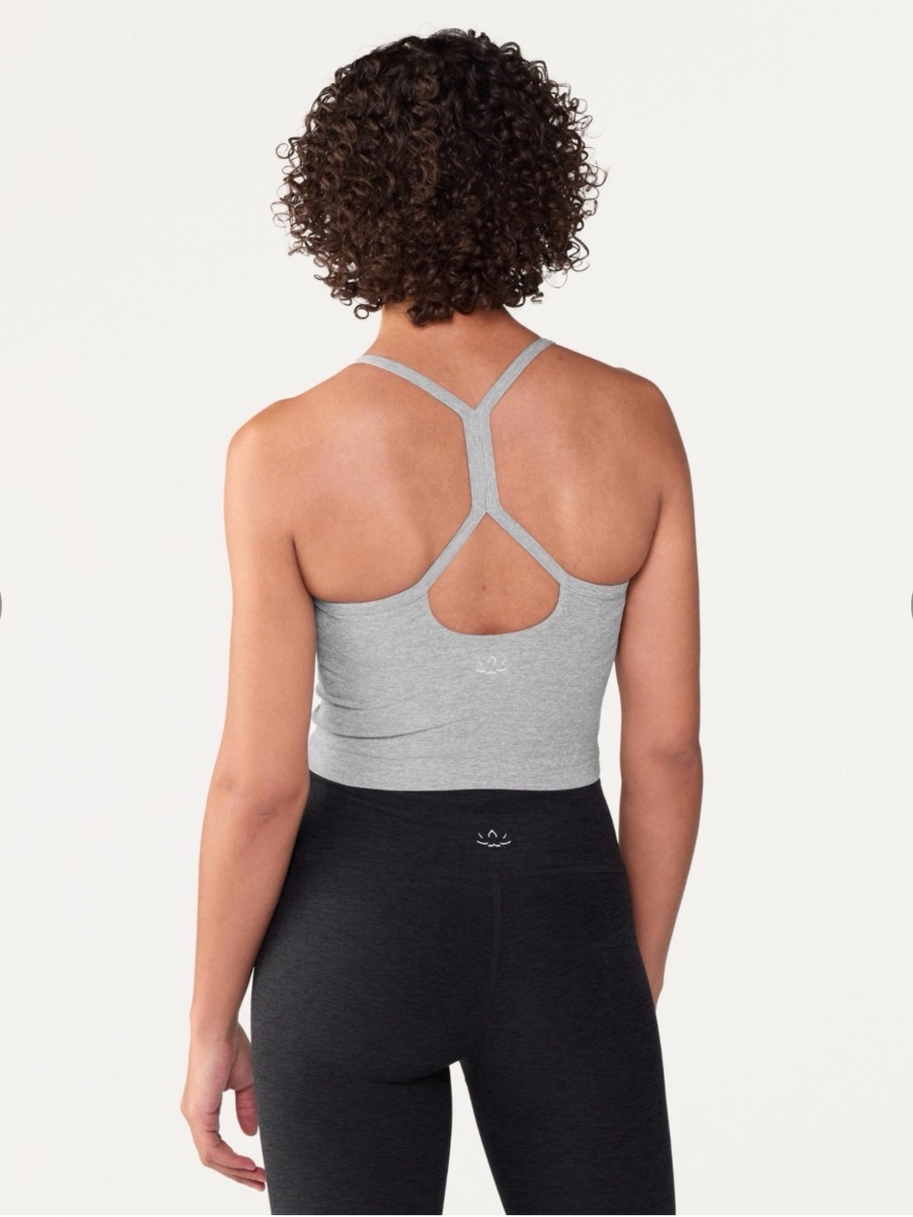 Beyond Yoga Spacedye Slim Racerback Cropped Tank Top - M
